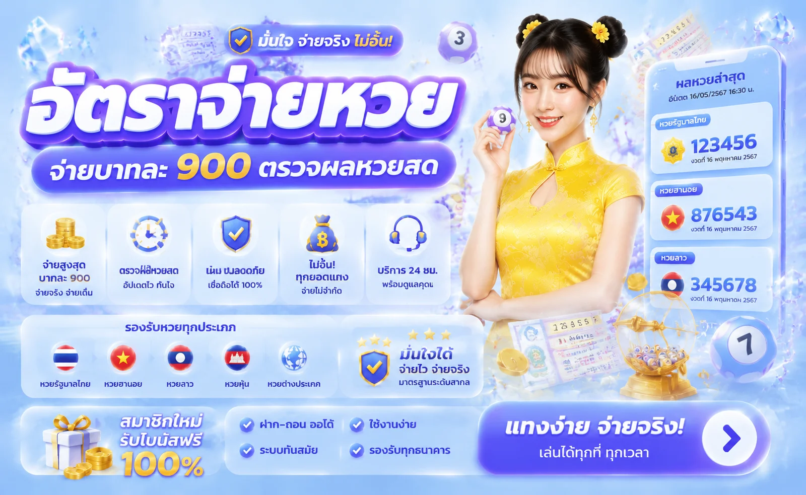 หวยออนไลน์ NAMAYTI57 จ่ายหนักครบทุกสำนักหวย